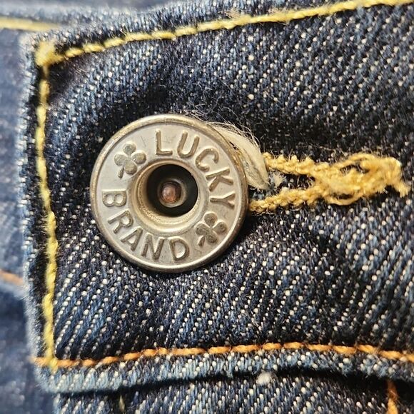 Lucky Brand Dungarees Bootcut Denim Jeans Women's Size 31 Cotton Spandex - Picture 9 of 13